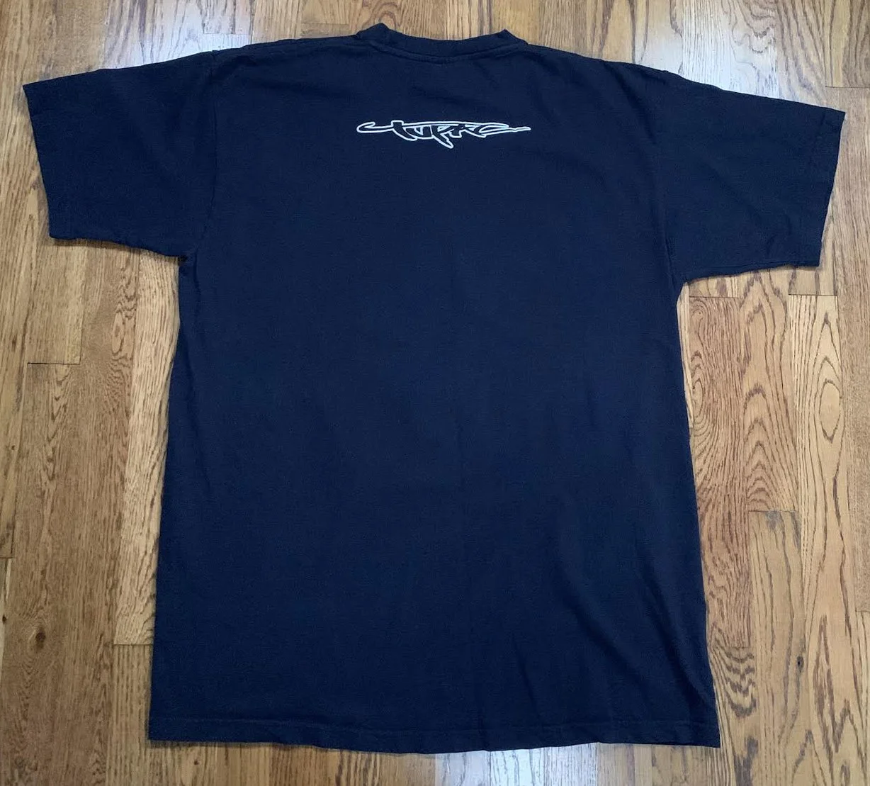 Vintage Cybertek Tupac Navy Graphic T Shirt (Size L) — RootsBK